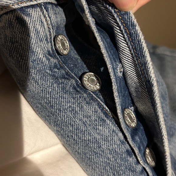 AGOLDE Riley High Rise Straight Crop Jeans 29 NWT - Picture 9 of 16